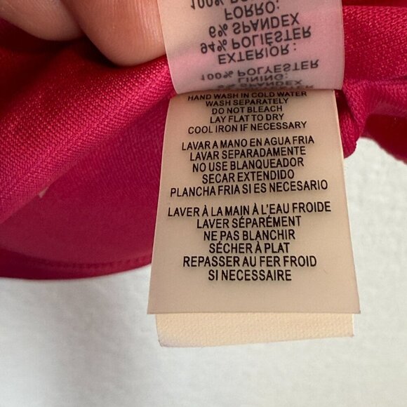 Guess Dress Pink Floral Retro 4 - Picture 10 of 11